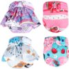 Washable Female Dog Diapers (4 Pack)