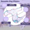 Washable Female Dog Diapers (4 Pack) - Image 6